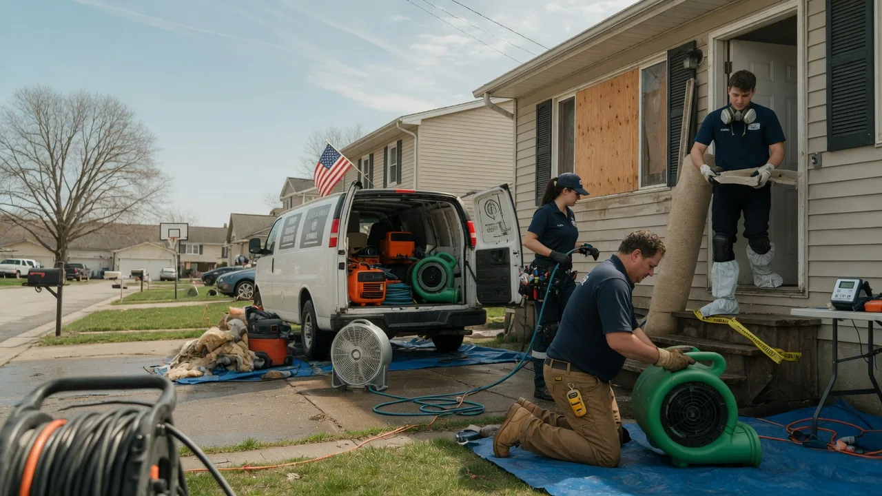 Water Damage Restoration in Skowhegan, ME near me
